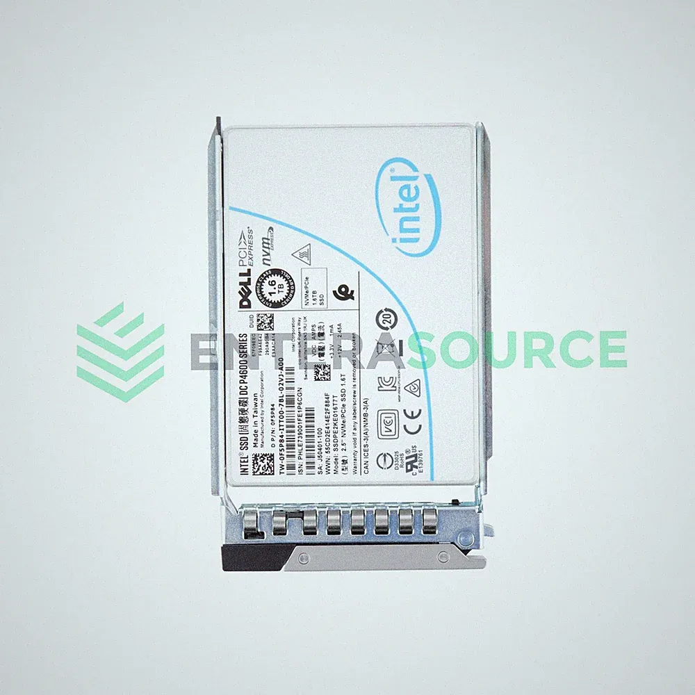 Dell F5P84 1.6TB TLC NVMe SSD 2.5" Gen3 x4 RI Solid State Drive | SSDPE2KE016T7T