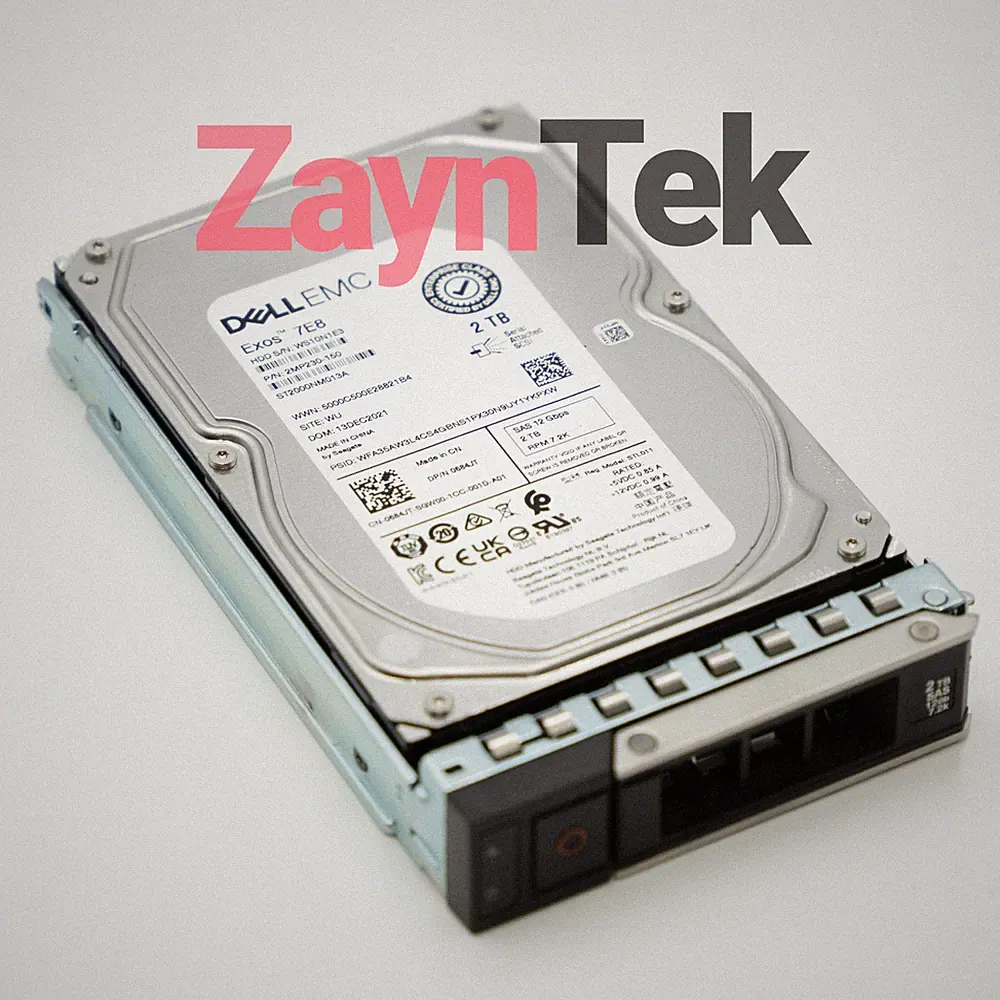 Dell Hard Drive SAS-12GBPS 2TB-7.2K RPM (684JT)