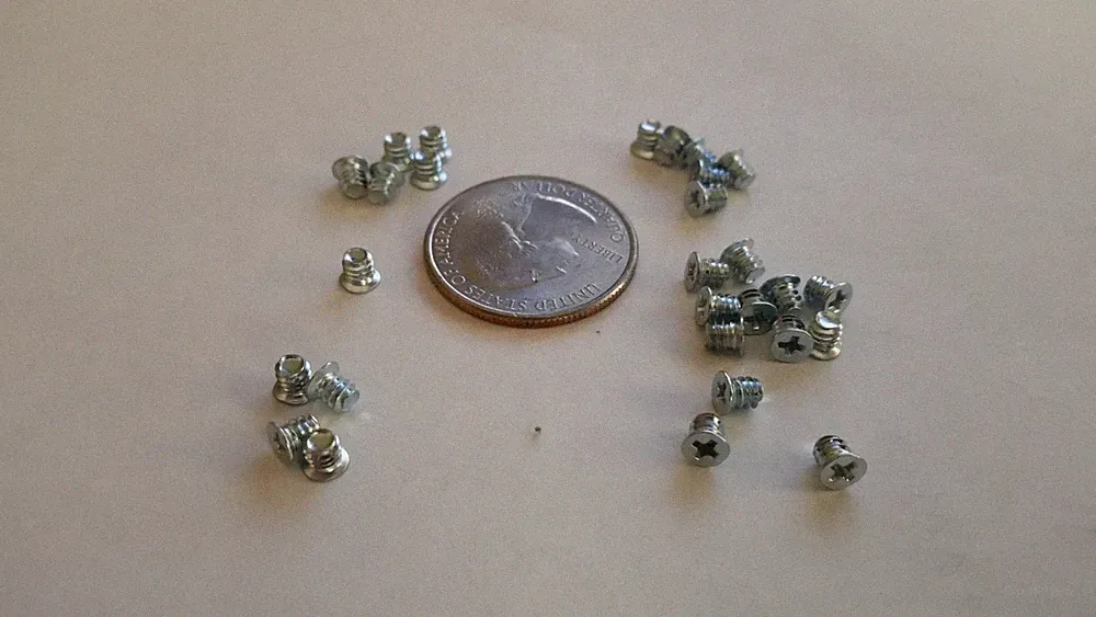 DELL PE 3.5 SAS SATA R710 R SERIES HARD DRIVE HOT SWAP CADDY SCREWS 3.5" QTY 28