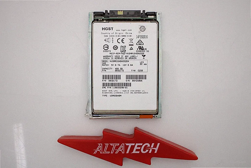 EMC 005051134 400GB SSD SAS 2.5 6G VNX52/54/56 VNX5200 Solid State Drive