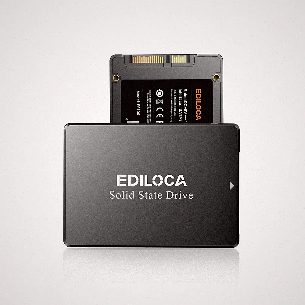 ES106 4TB SSD SATA III 6Gb/s 2.5" 3D TLC NAND Flash Internal Hard Drive, Up t...