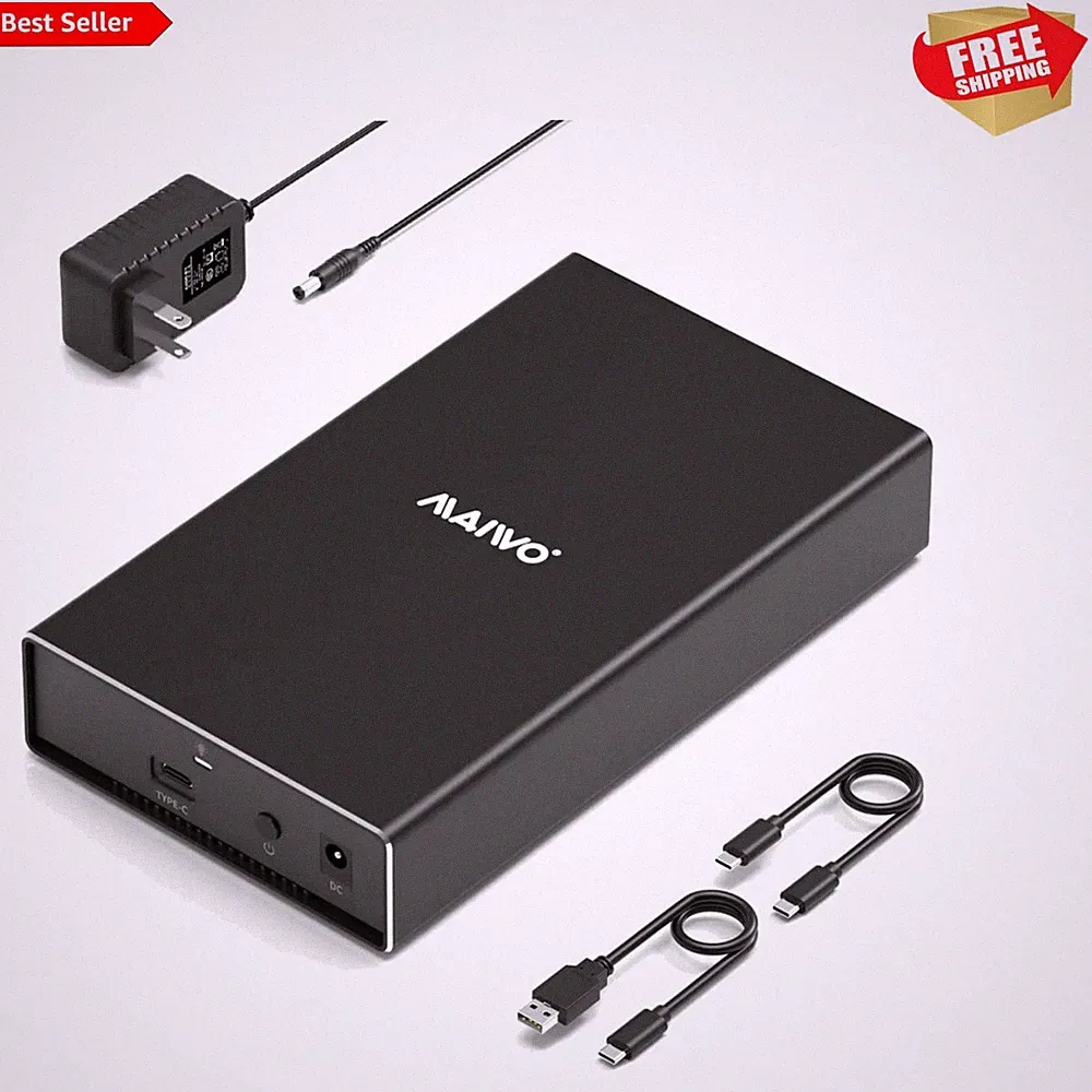 External SAS Enclosure, .1 SAS/SATA Hard Drive Enclosure for 2.5/3.5 inch SSD...