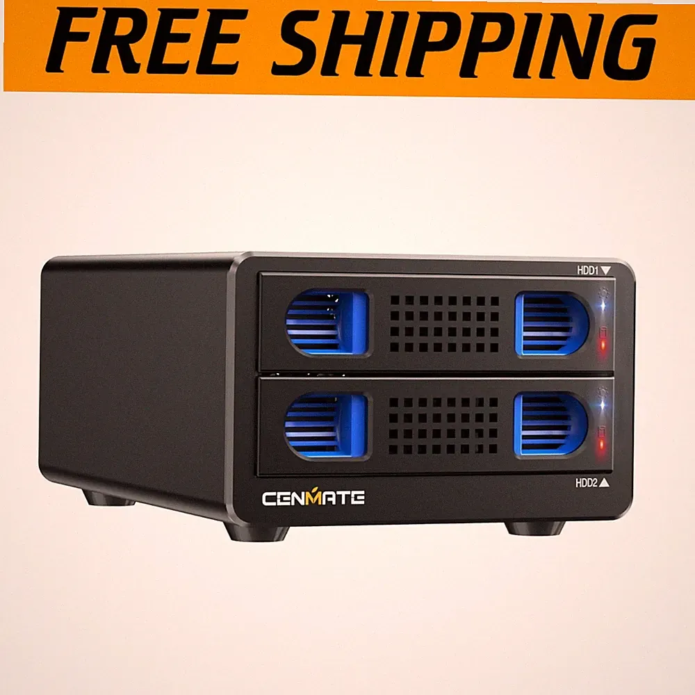 External Storage System, Hot Swappable, 2.5"/3.5" HDD/SSD