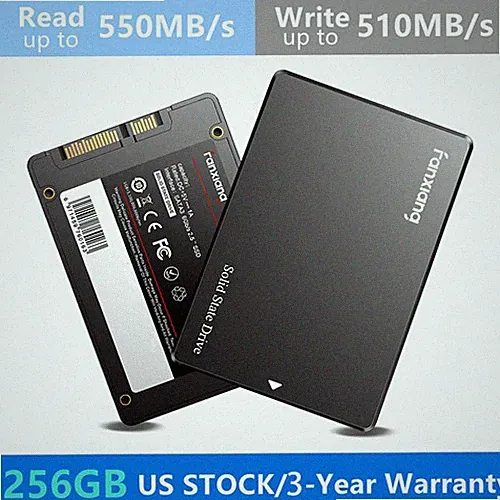 Fanxiang 256GB 2.5" Sata III 6Gb/s Laptop Pc Internal Solid State Drive 520mb/s
