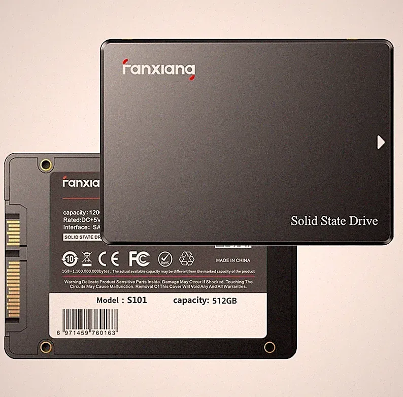 Fanxiang 512GB SSD 2.5 SATA Internal Hard Drive TLC 6Gbs 550MB/s For PC/MAC/Xbox
