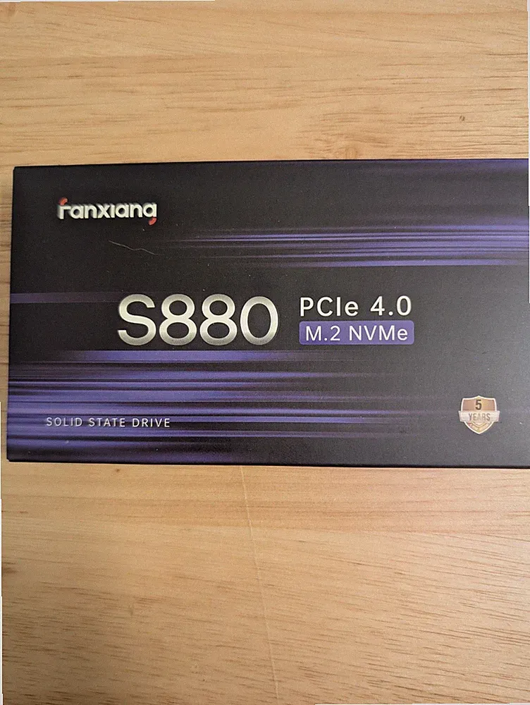 Fanxiang M.2 NVME 4TB SSD PS5 SSD 7300MBS Heat Sink 4.0 PCIe M2 SSD
