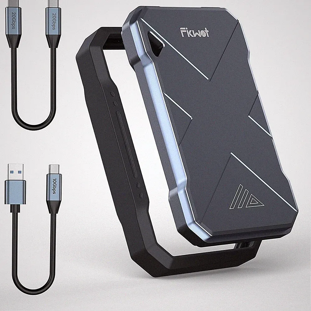 Fikwot External SSD 1TB 2TB 2050MB/s USB 3.2 Gen2 USB-C Hard Drive for iPhone 16