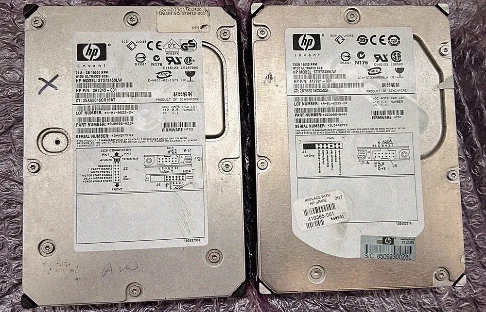 GE LightSpeed CT HP417791-001 - ST373455LW 73GB 15000RPM ULTRA 320 SCSI