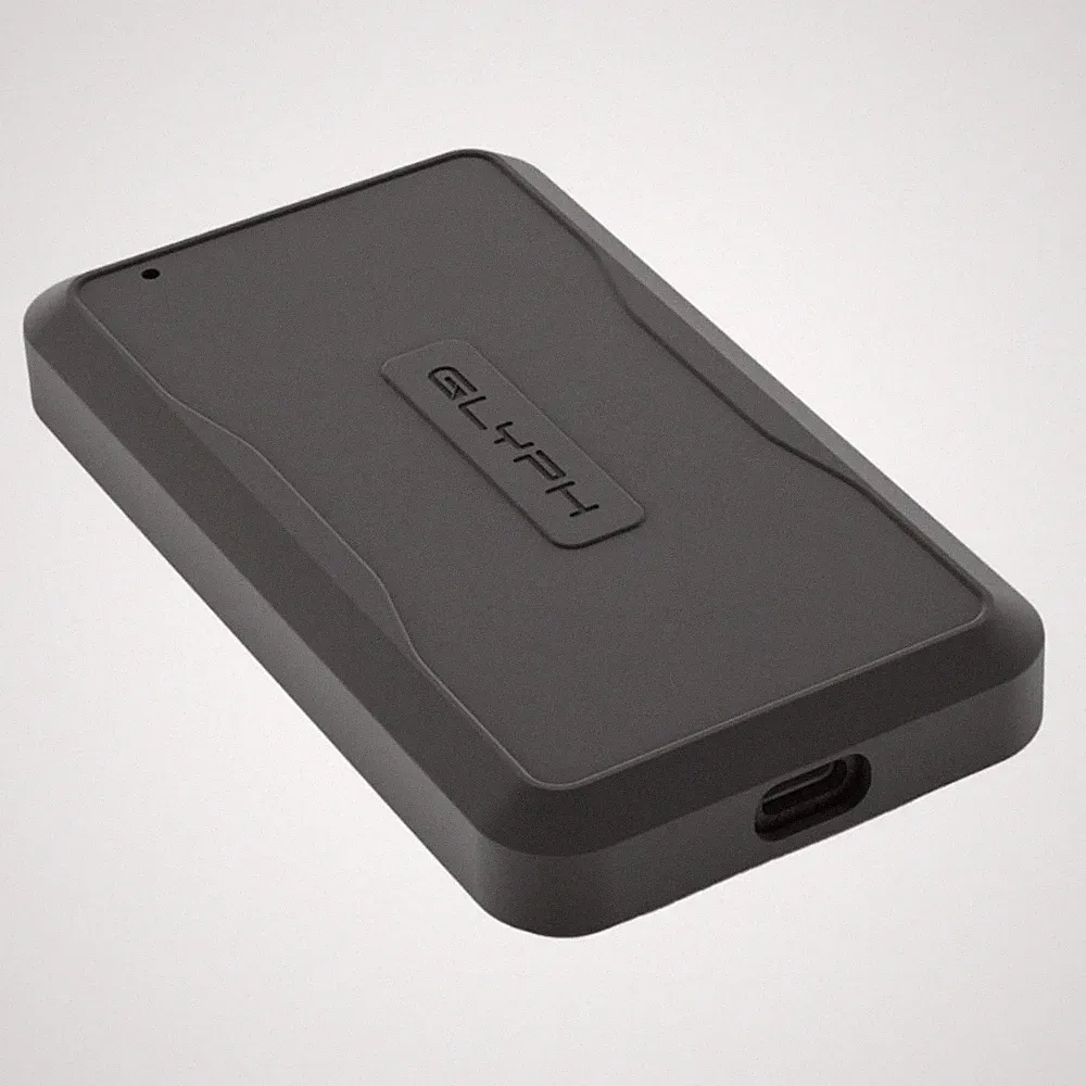 Glyph Atom PRO External NVMe 1TB Black SSD V2 with Thunderbolt 3 Connectivity