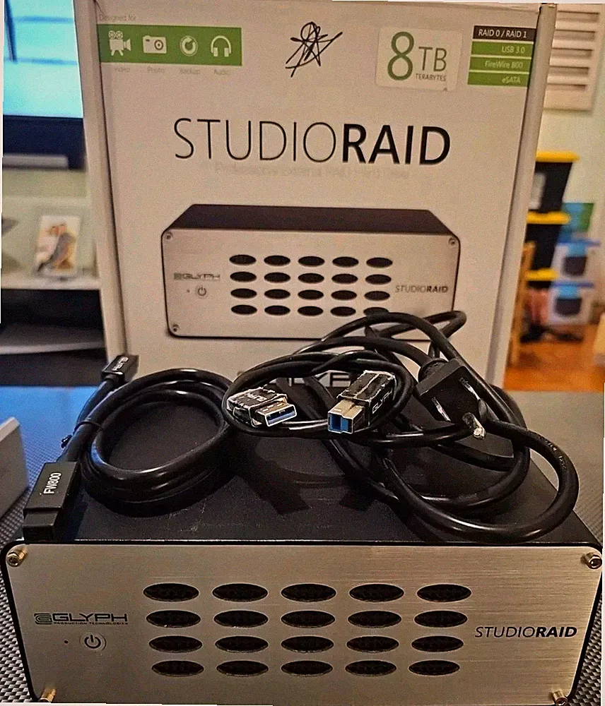 Glyph Production Tech STUDIORAID 8TB External Raid Hard Drive