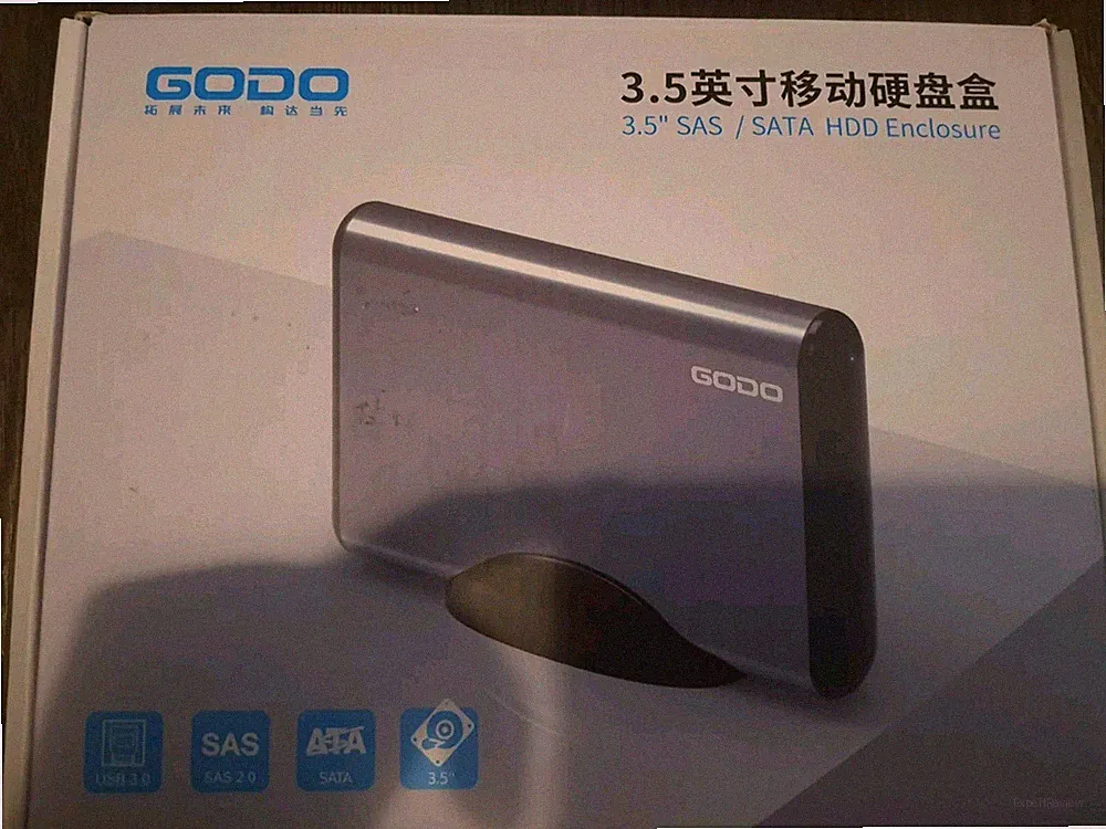 GODO SAS to USB 3.0 Hard Drive Adapter,SAS/SATA Hard Drive Enclosure Reader D...