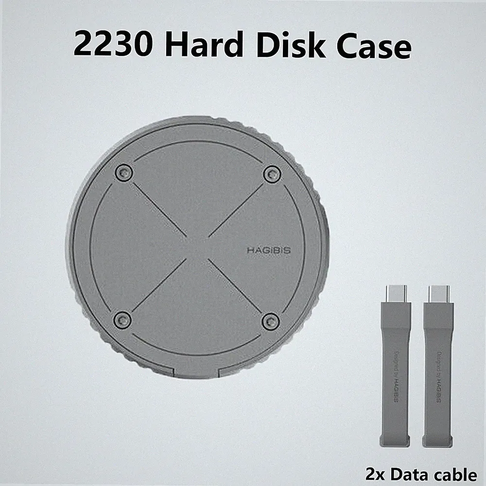Hagibis Magnetic M.2 2230 NVMe SSD Enclosure External SSD Case for 15 Pro Max