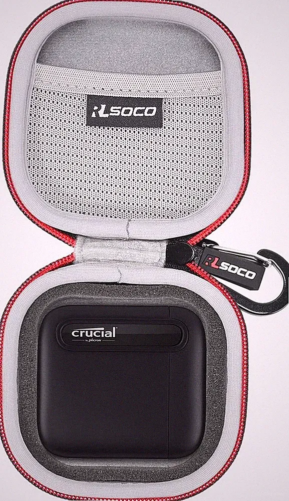 Hard Case for Crucial X9/X9 Pro/X10/X10 Pro/X6 Portable SSD,8TB/6TB/4TB/2TB/1TB/