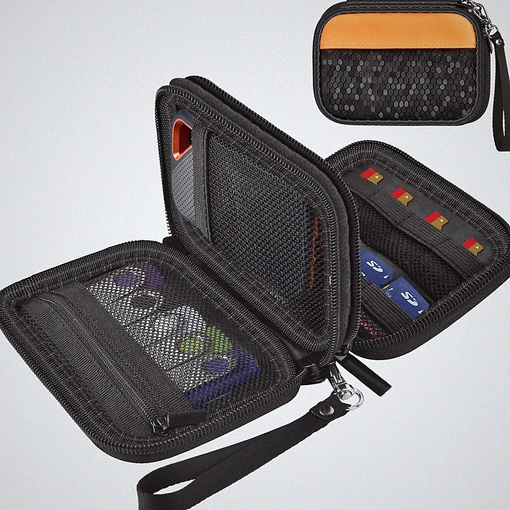 Hard Drive Case for SanDisk Extreme PRO Portable SSD (500GB-8TB)/ for Samsung...