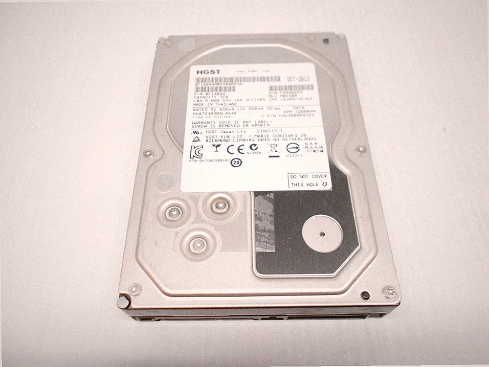 HGST 3TB 7.2K SATA 3.5" 6Gbs Hard Drive Desktop Server DVR NAS HUA723030ALA640