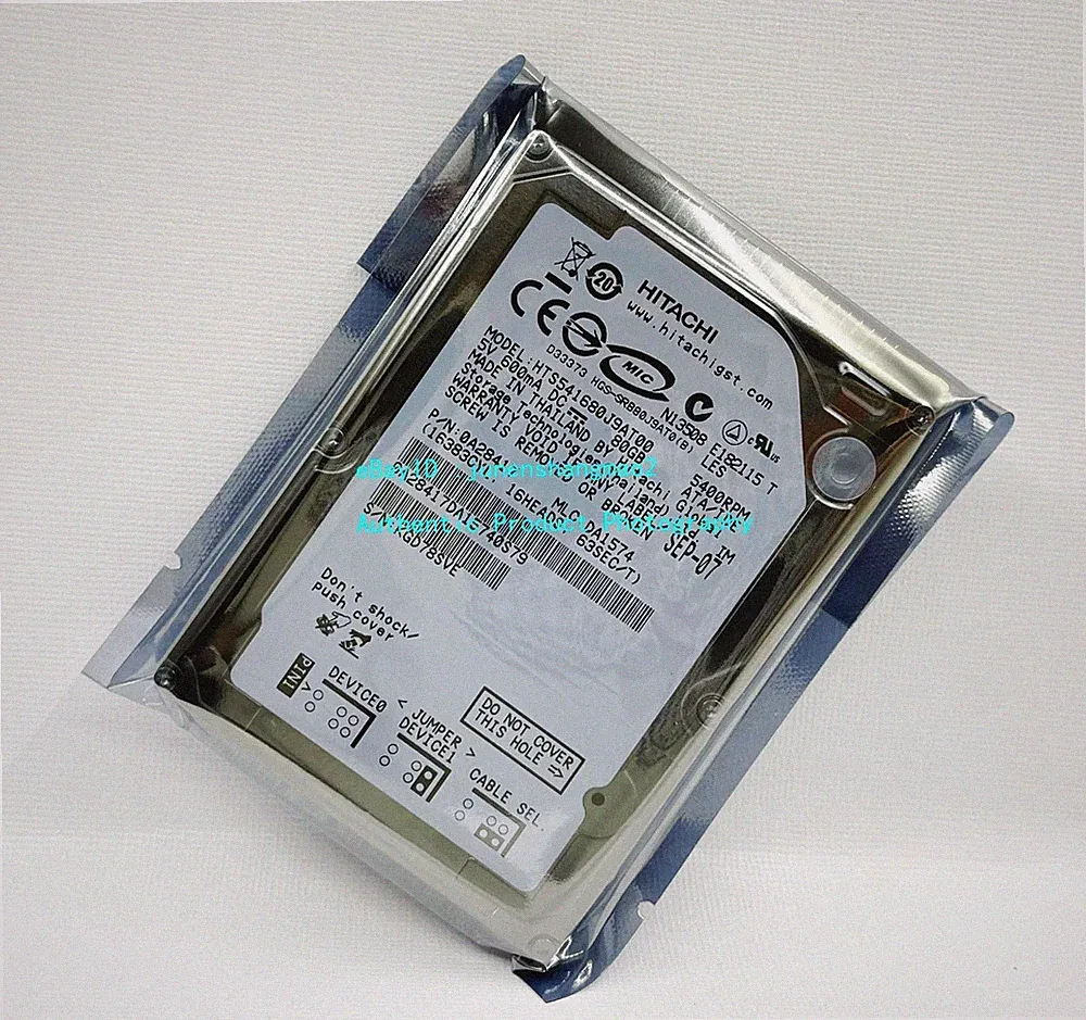 Hitachi 80GB HTS541680J9AT00 2.5" Internal Notebook Hard Drive