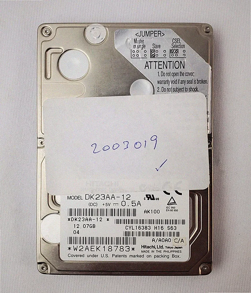 Hitachi DK23AA-12 Hard Drive