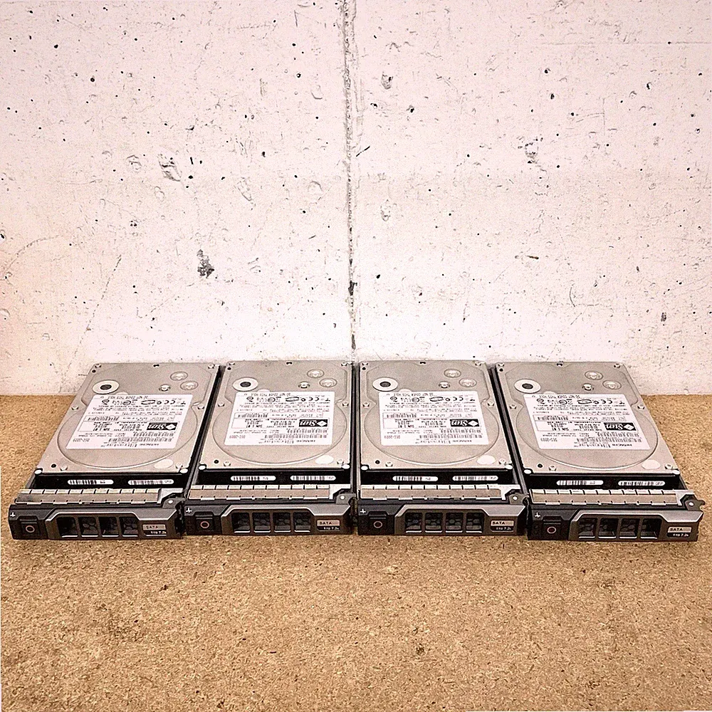 Hitachi Ultra star 1TB SATA 3.0 GBPS Hard Drive Lot Of 4