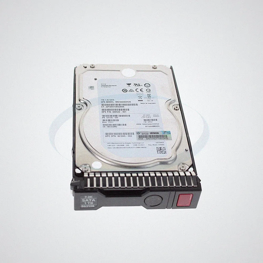 HP 862128-001 1TB 7.2K 6G SATA MDL 3.5" Hard Drive