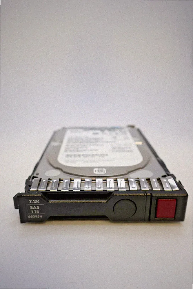HP G8 1TB 6G 7.2K 2.5 DP SAS Hard Drive 653954-001 652749-B21 W/TRAY