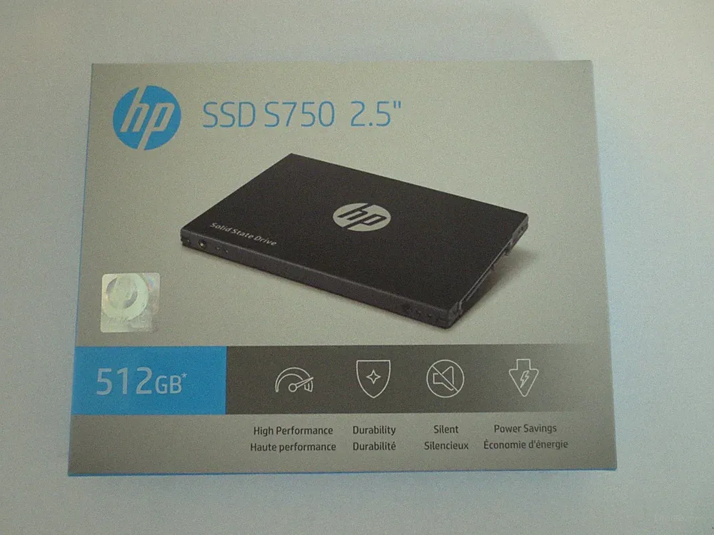 HP S750 512GB 3D NAND SATA 2.5-inch SSD