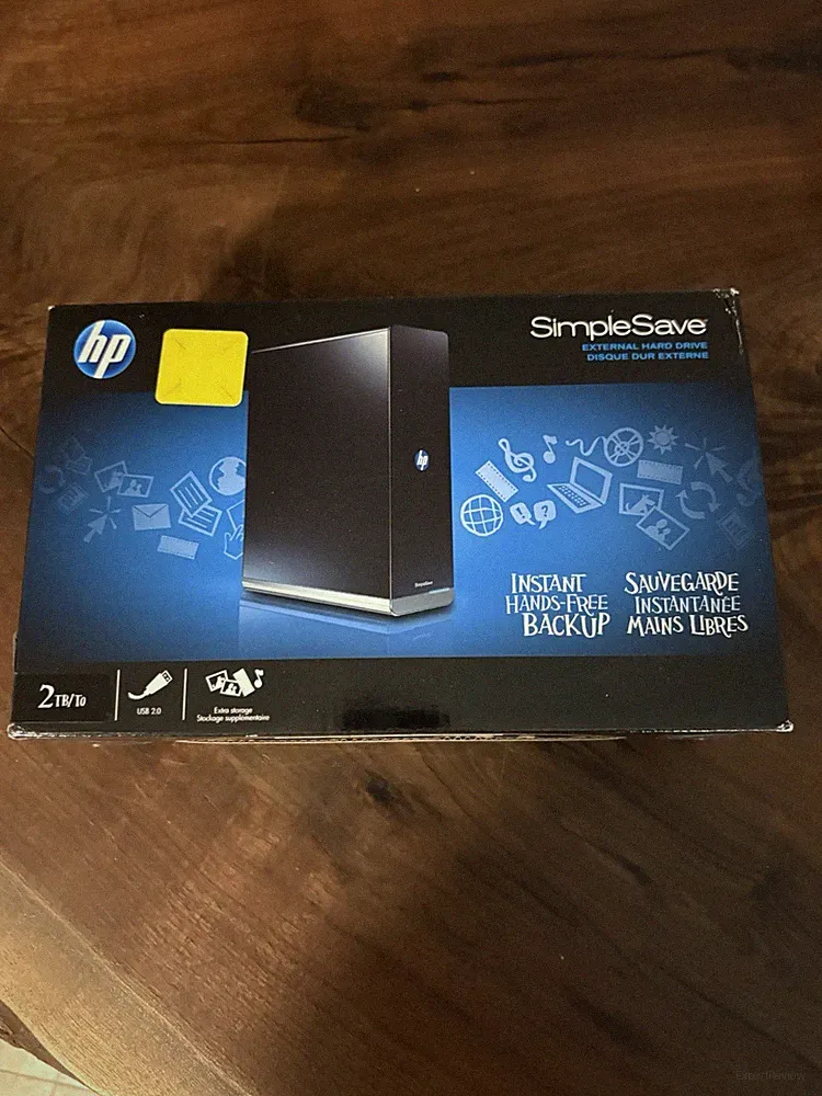 HP SimpleSave 2TB External Hard Drive New, Factory Sealed