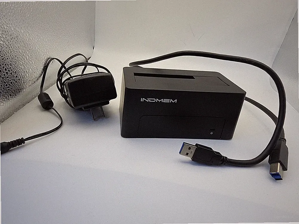 INDMEM SAS to USB 3.0 Adapter SAS/SATA Hard Drive Enclosure Reader Converter