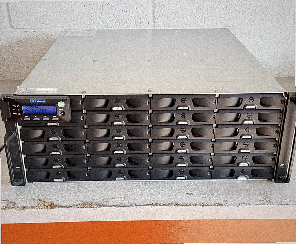 Infortrend EonStor 24-Bay SAS Storage Array w/ Controller No Drives ESS24G2B5D0
