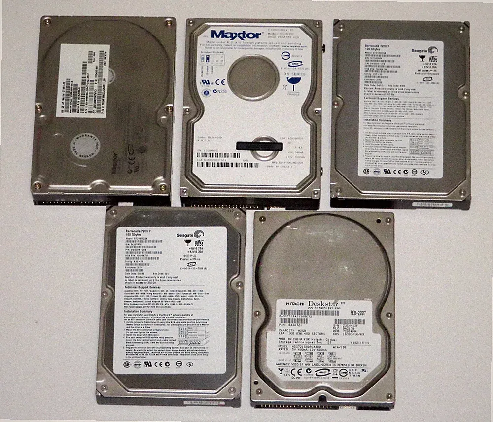 Internal Desktop IDE / PATA / ATA 3.5" Hard Drive 60GB, 80GB, 82GB, 160GB Tested