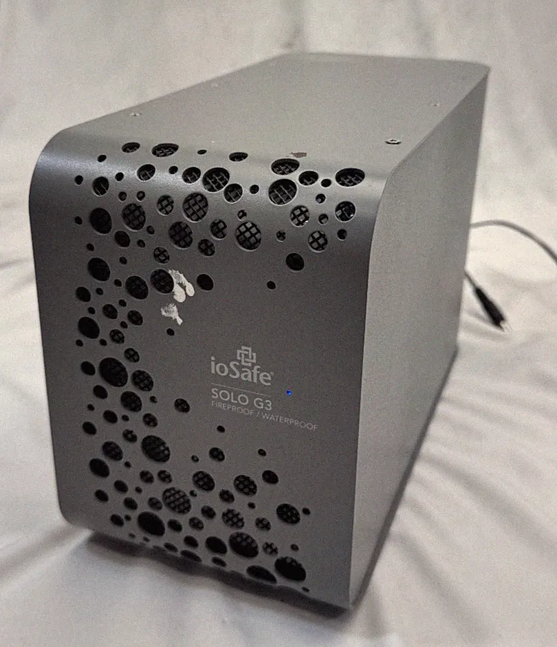 ioSafe Solo G3 External Hard Drive USB 3.0 Fireproof Waterproof - No HDD