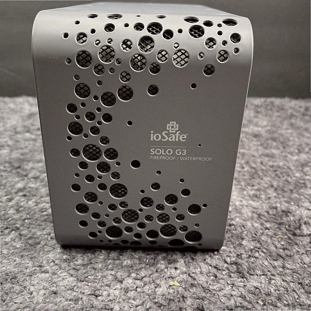 ioSafe Solo G3 SK1TB 1TB External Hard Drive Fireproof-Waterproof TESTED****