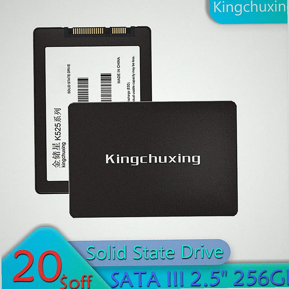 Kingchuxing 256GB 2.5"SATA III SSD Internal Solid State Drive PC Laptop 530MBS