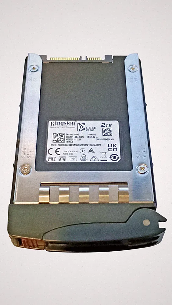 Kingston 2.5" 2TB SATA III 3D TLC Internal SSD SKC600/2048G TESTED 100% HEALTH!