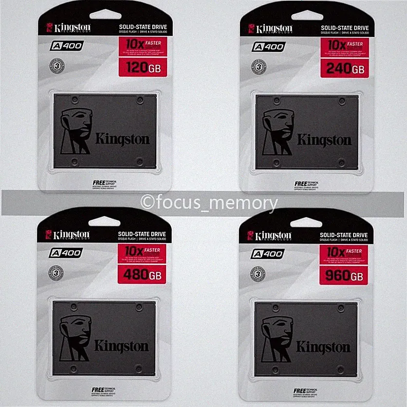 Kingston 2.5" SSD A400 120GB 240GB 480GB 960GB SATA III PC Solid State Drive NEW