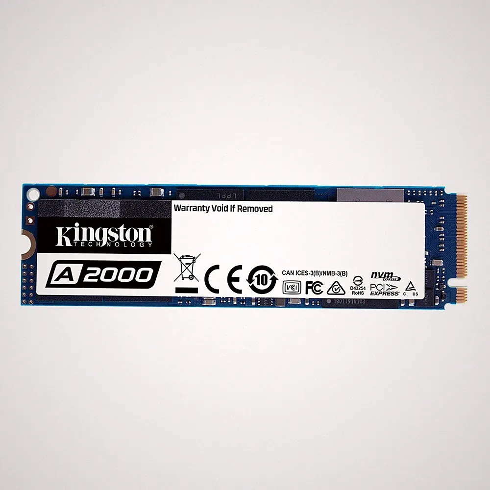 Kingston 500GB A2000 M2 NVMe PCI Express (SA2000M8/500G) Solid State Drive-UK