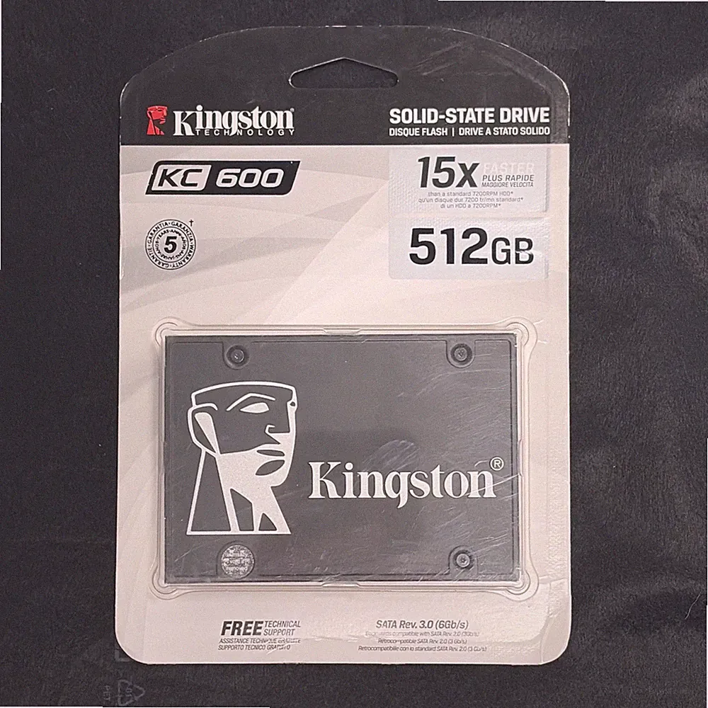 Kingston SKC600/512 Solid State Drive Sata3