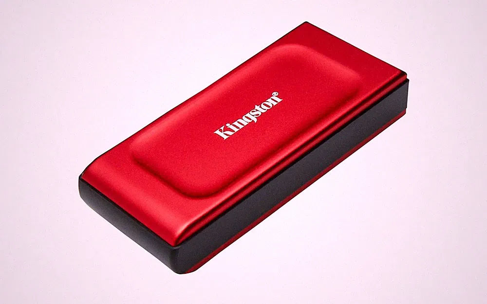 Kingston XS1000 1TB External SSD USB 3.2 Gen 2 Portable Solid State Drive Red -S