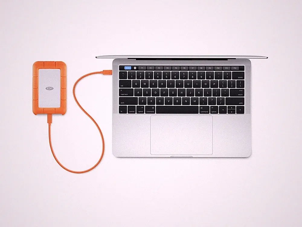 LaCie 1TB Rugged USB-C Portable Hard Drive