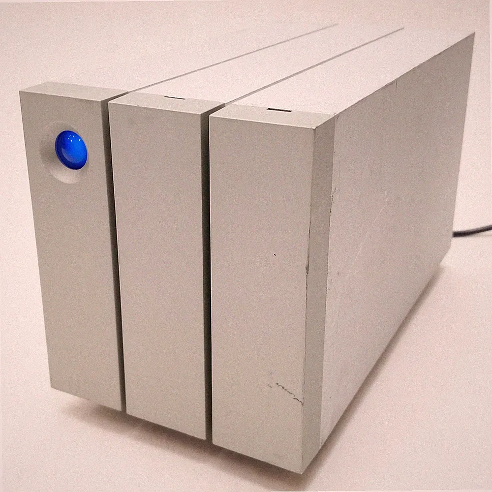 LaCie 2big Thunderbolt 2 Dual Disk External Hard Drive USB 3.0 NO Drives/PSU