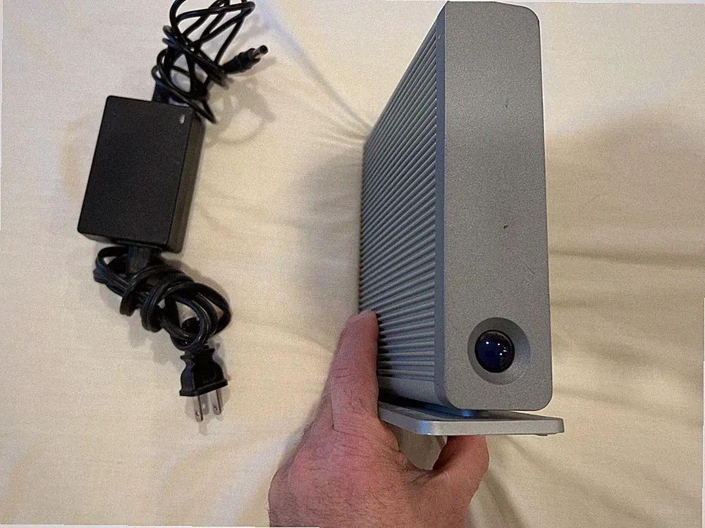 LaCie D1 Quadra 1 TB External Hard Drive Tested with Power Supply Tested
