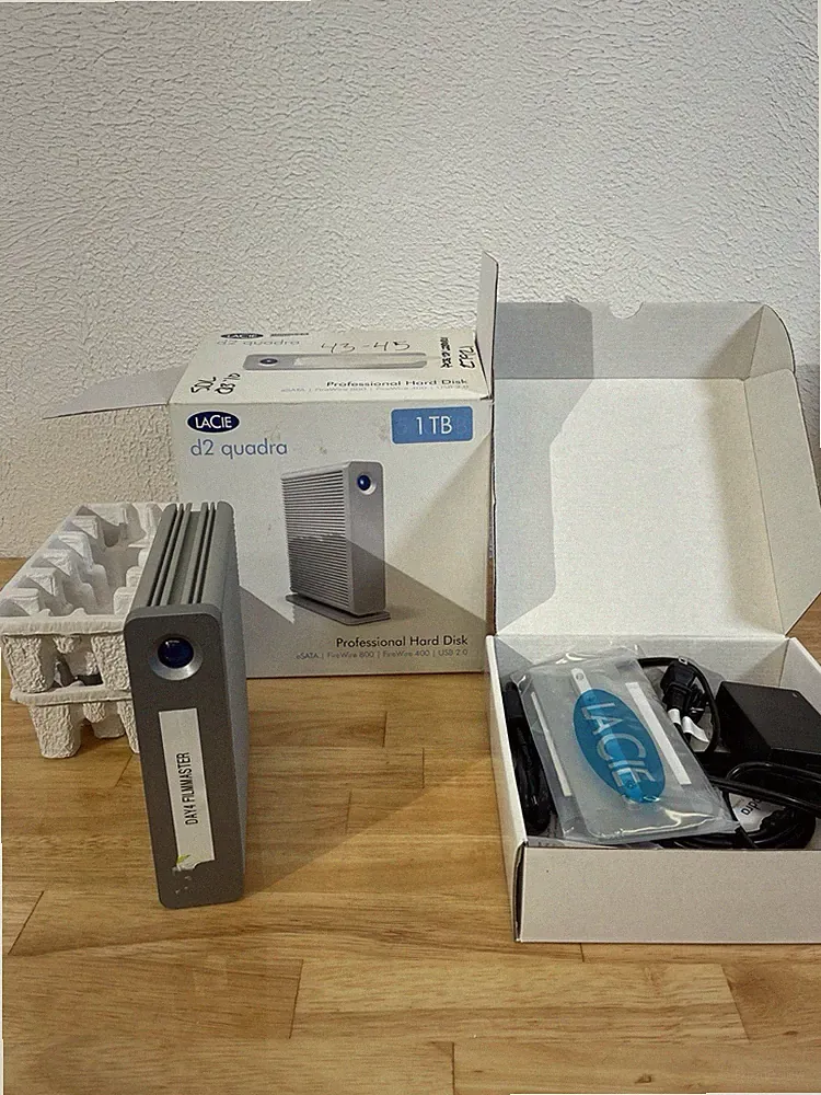 Lacie D2 Quadra 1TB Professional Hard Disk Drive