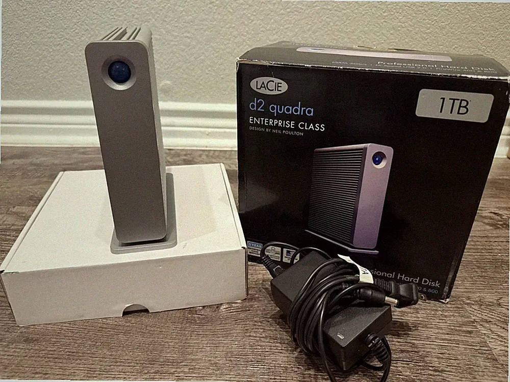 LaCie d2 Quadra Enterprise Class External Hard Drive – 1TB (301336)