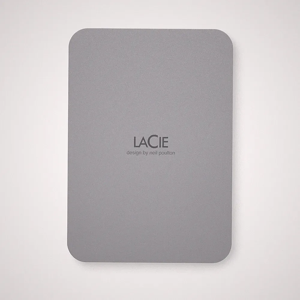 LaCie Mobile Drive Secure USB-C 2TB with Rescue New