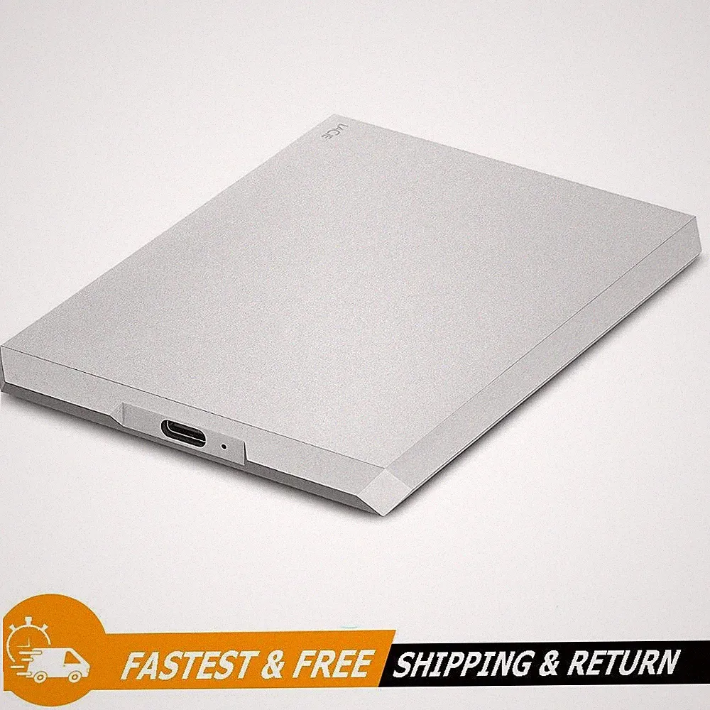 LaCie Mobile Secure 1TB USB 3.1 SSD Type C 2.5 External HD (STKH1000800-RC)