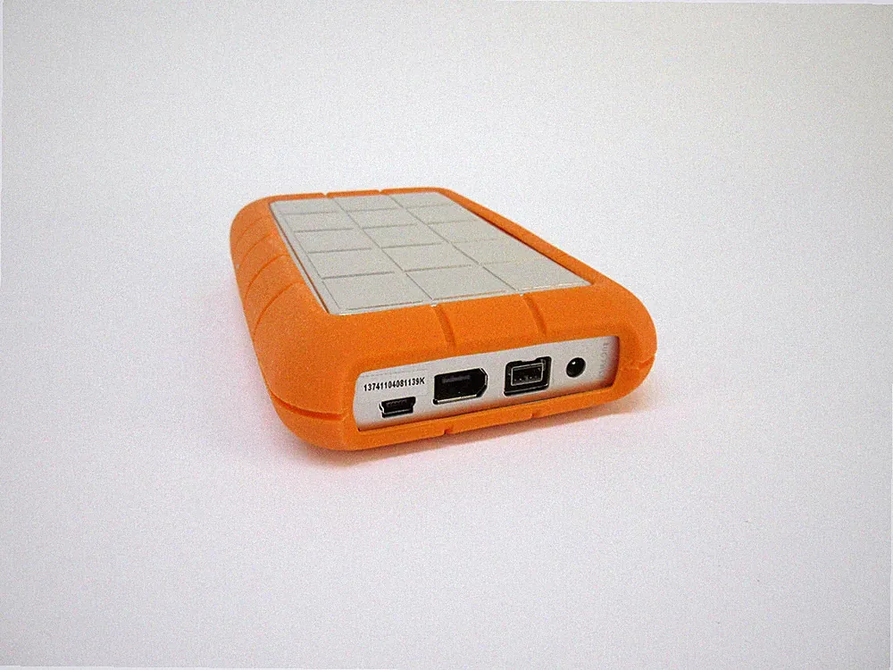 LaCie Rugged 1TB External Portable Hard Drive, USB2, Firewire 400 / 800, RUGFWSA