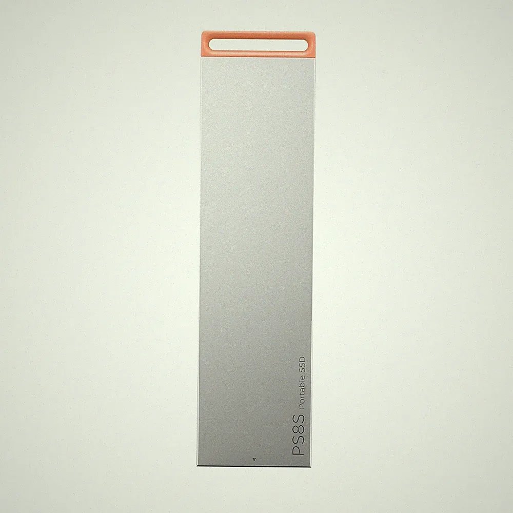 Lenovo PS8S 2TB Portable SSD, up to 1050Mb/S Read, 1000Mb/S Write, USB 3.2 USB-C