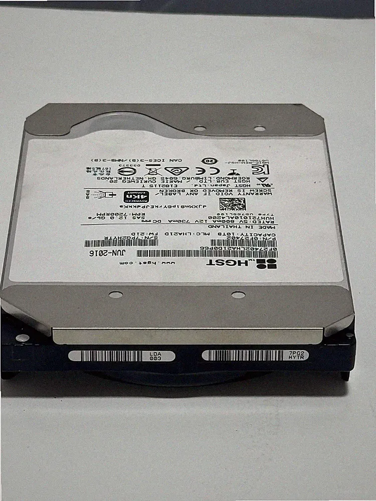 Lot 10 HGST 10TB 3.5" 7.2K SAS 4KN 12Gb/s Hard Disk Drive HUH721010AL4200 HDD