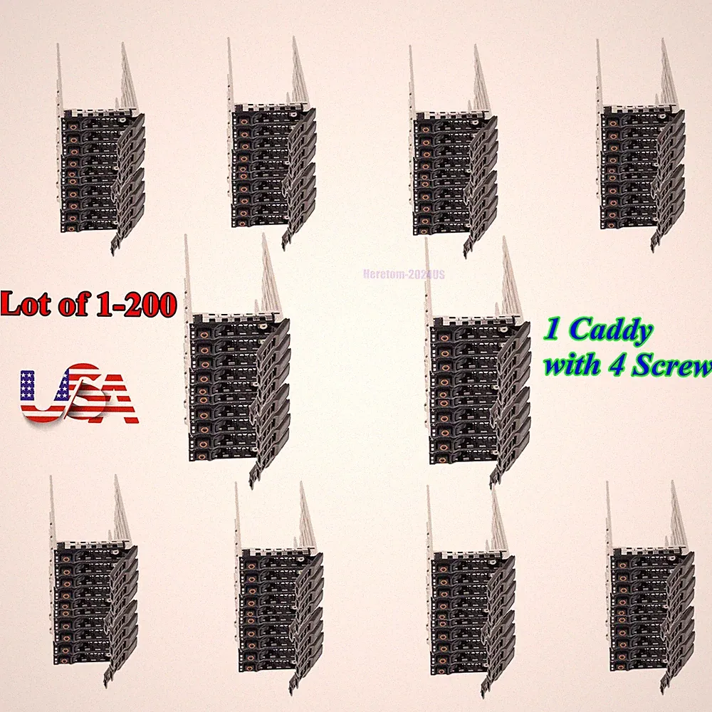 Lot DELL 2.5 HARD DRIVE CADDY TRAY FOR R620 R630 R720 R730 POWEREDGE 8FKXC G176J