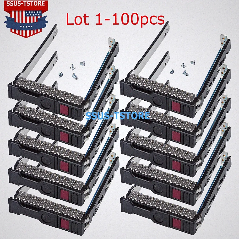 Lot FOR HP GEN10 2.5" NVME HARD DRIVE CADDY TRAY DL380 DL360 ML350 727695-001
