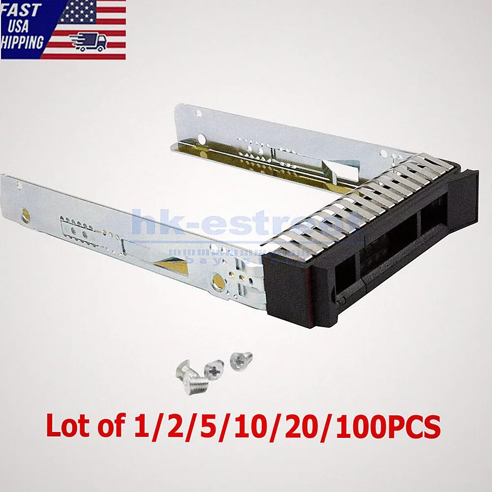 Lot Lenovo 2.5" SAS SATA Hard Drive Tray Caddy for ST250 ST550 SR550 SR650 SR850
